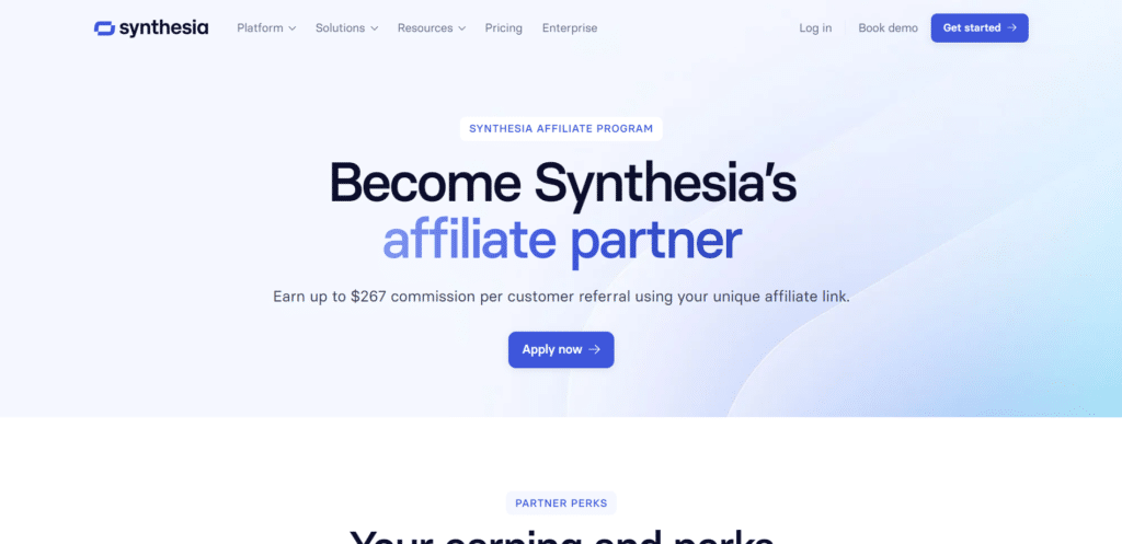 Synthesia affiliate program