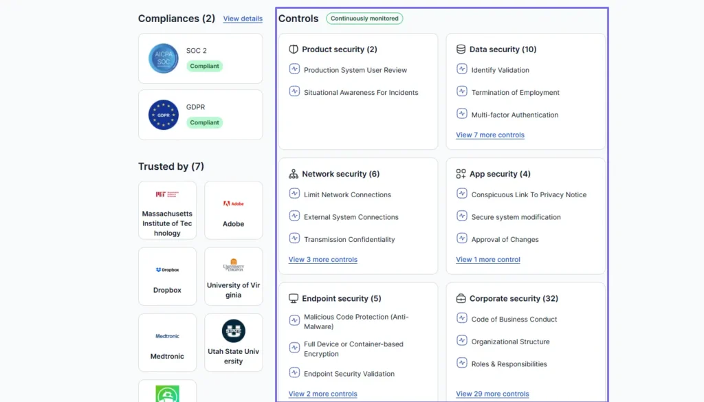 security compliance of enterprise search software