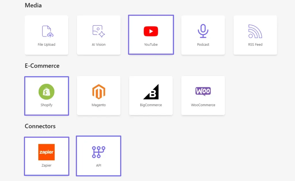 tool integrations of enterprise search software