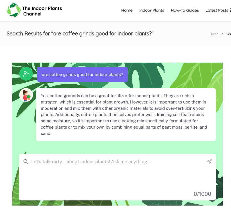 ChatGPT Conversational Search For WordPress