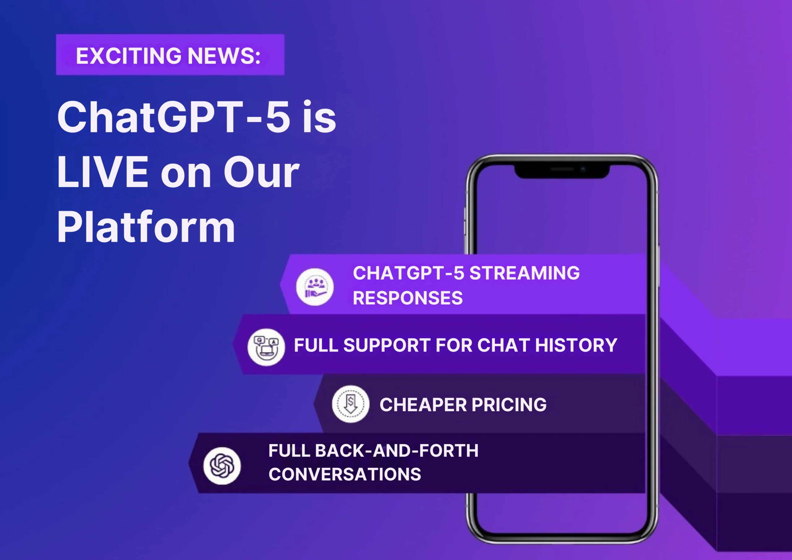 ChatGPT-5 is LIVE on Our Platform