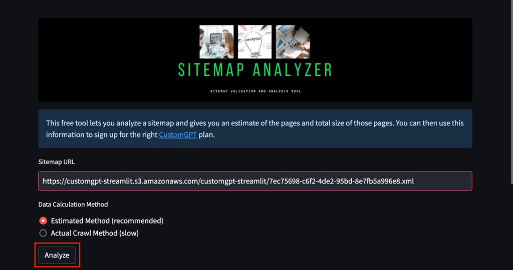 Initiate the Analysis