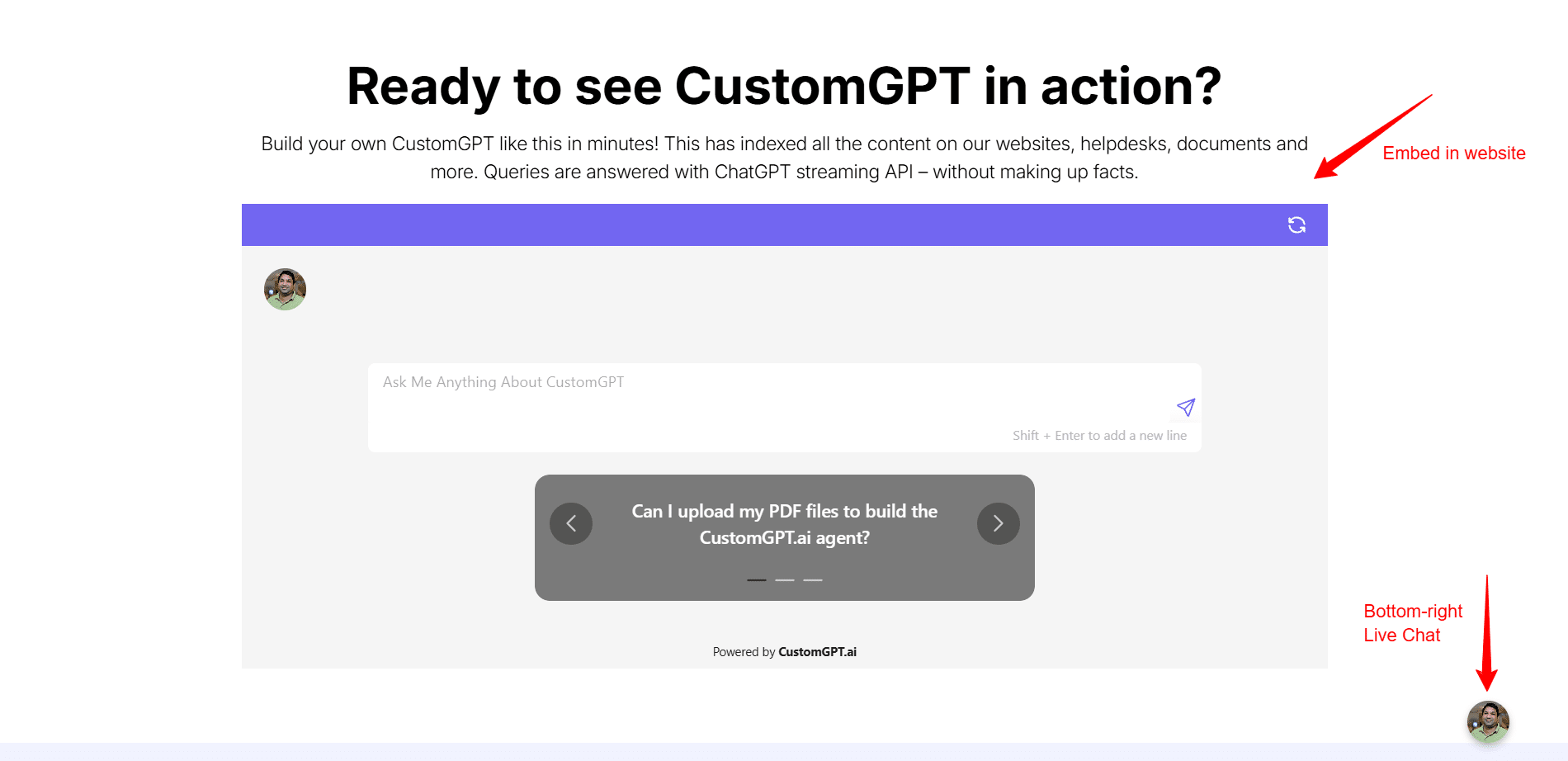 How To Use A Custom ChatGPT Chatbot For Lead Generation - CustomGPT