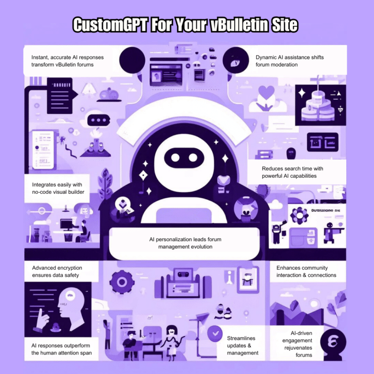 Custom GPT For Your VBulletin Site: Ultimate AI Assistant Guide - CustomGPT