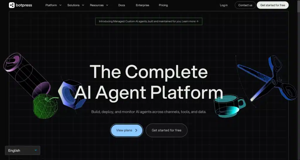 Botpress the Complete AI Agent Platform