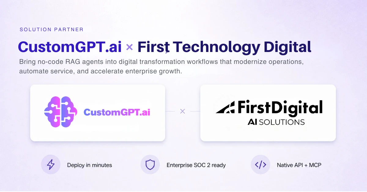 First Technology Digital - CustomGPT