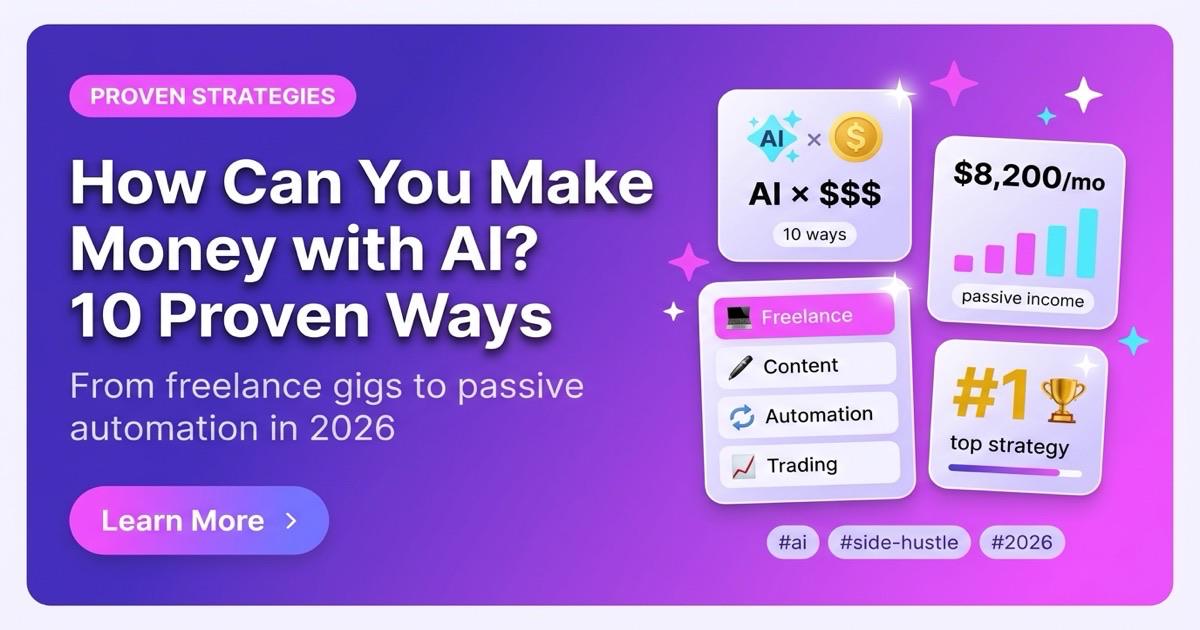 How Can You Make Money with AI