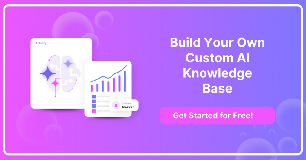 The image is an infographic with a purple gradient background, featuring the text 'Unlock Business Potential with Custom GPT' prominently in white. Below this, there is a pink button with the text 'Create Custom GPT Now!'. The image includes two smaller screenshots of a software interface. The overall design is modern and tech-oriented, aimed at promoting a business tool for how to create a custom GPT.