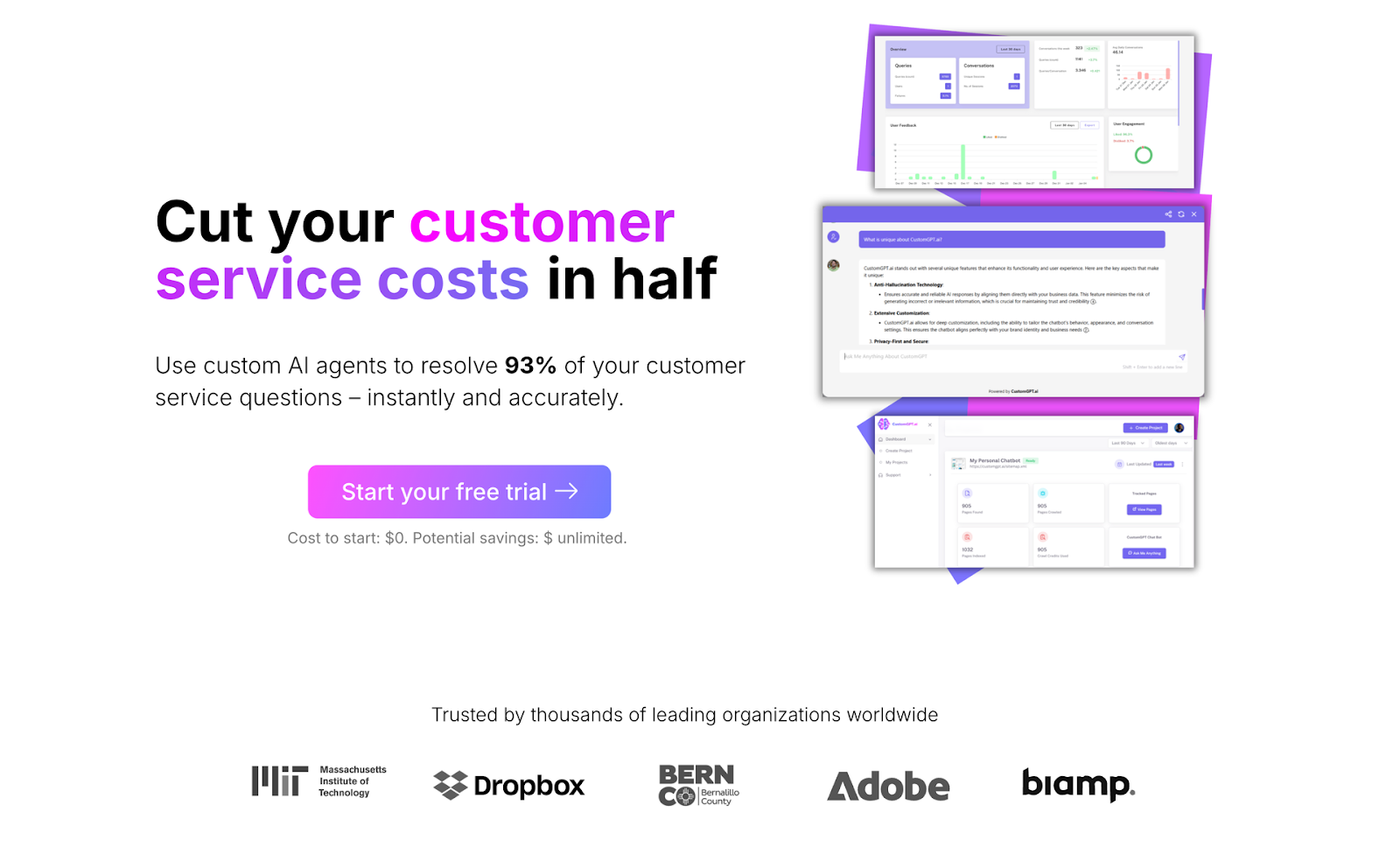 CustomGPT.ai Reviews: Use Cases, Pricing & Alternatives