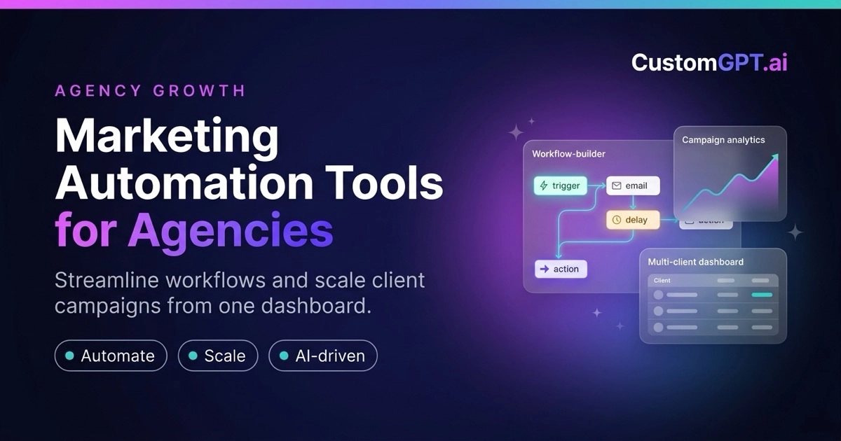 Simplify Your Marketing Processes and Scale Faster with Marketing Automation Tools for Agencies