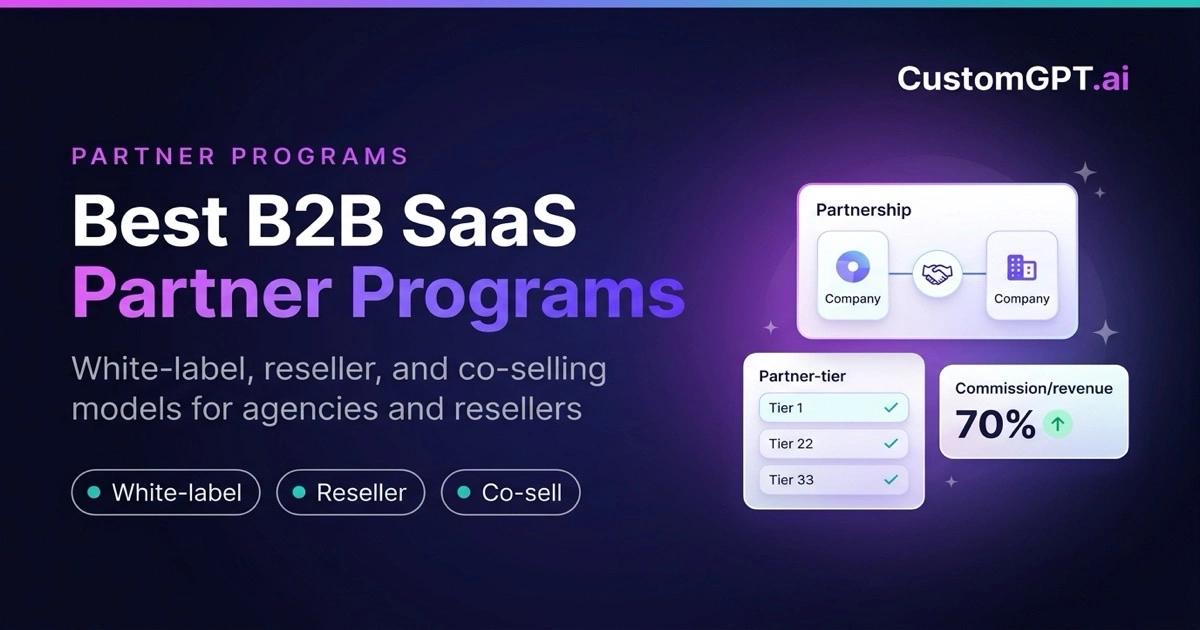 b2b saas affiliate programs