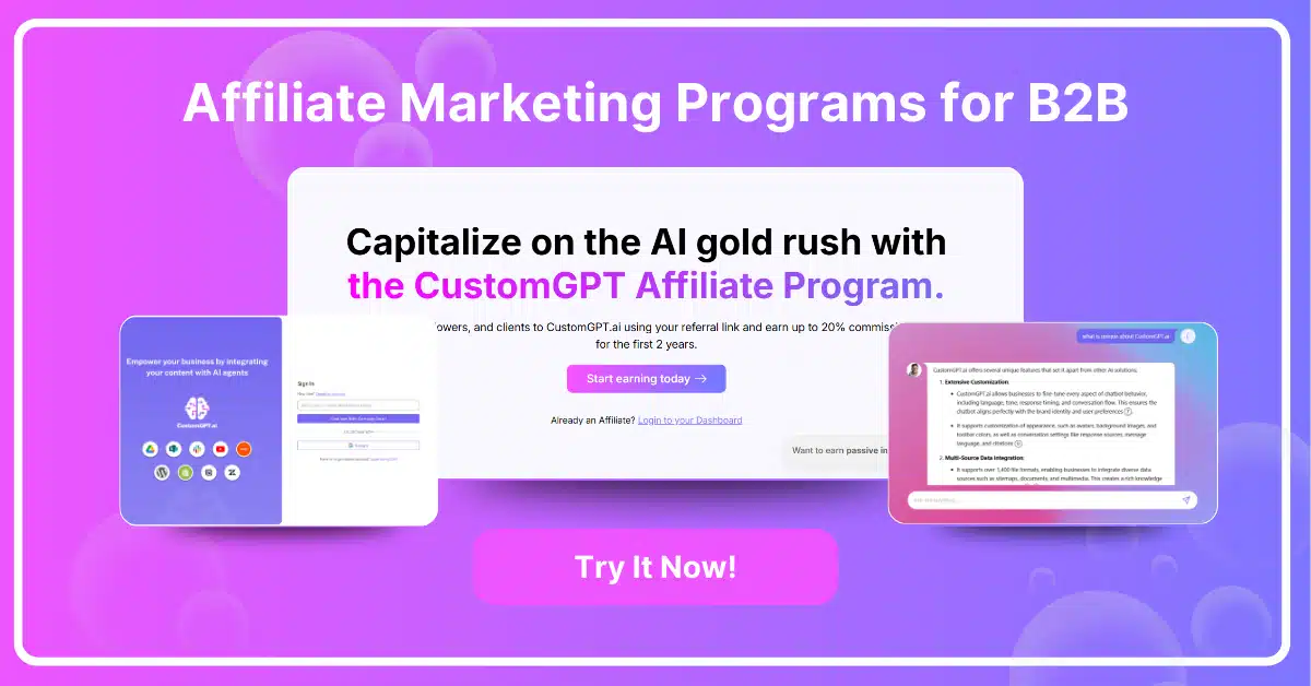 Affiliate Marketing for B2B: How to Succeed and Top Programs