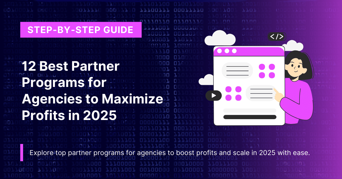 Best Partner Programs for Agencies
