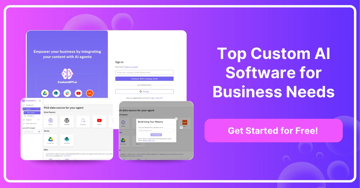Top Custom AI Software Development Services for Business Needs