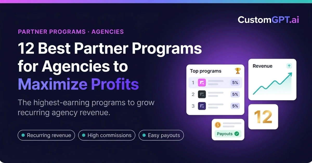 Best Partner Programs for Agencies