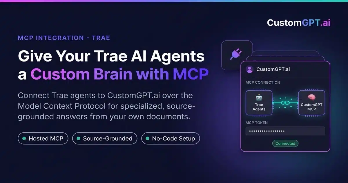 trae + customgpt hosted mcp server