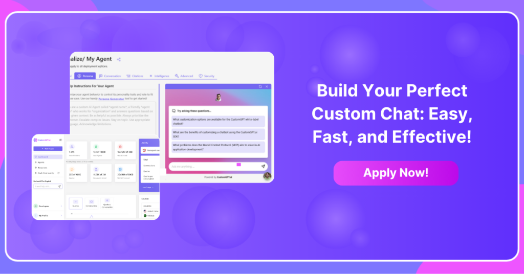 Build Your Perfect Custom Chat Easy, Fast, and Effective!