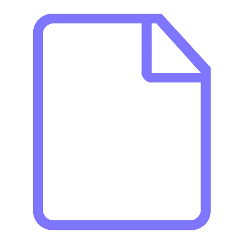 File Icon - Transparent
