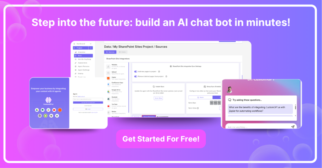Step into the future build an AI chat bot in minutes!