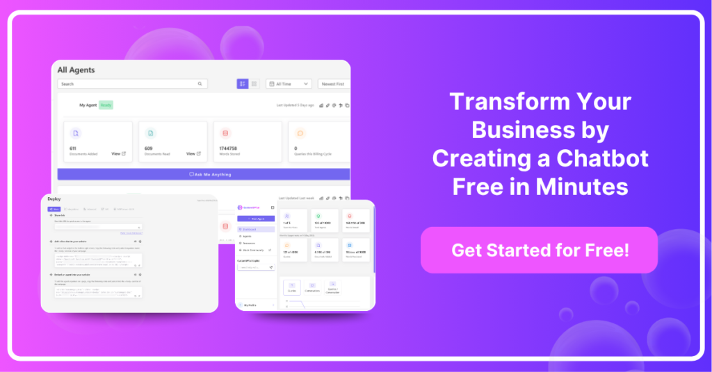 Transform Your Business by Creating a Chatbot Free in Minutes
