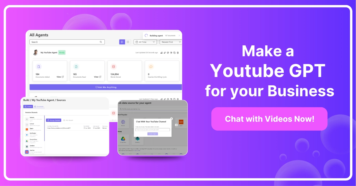 Make a Youtube GPT for your Business