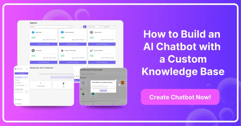 How to Build an AI Chatbot with a Custom Knowledge Base