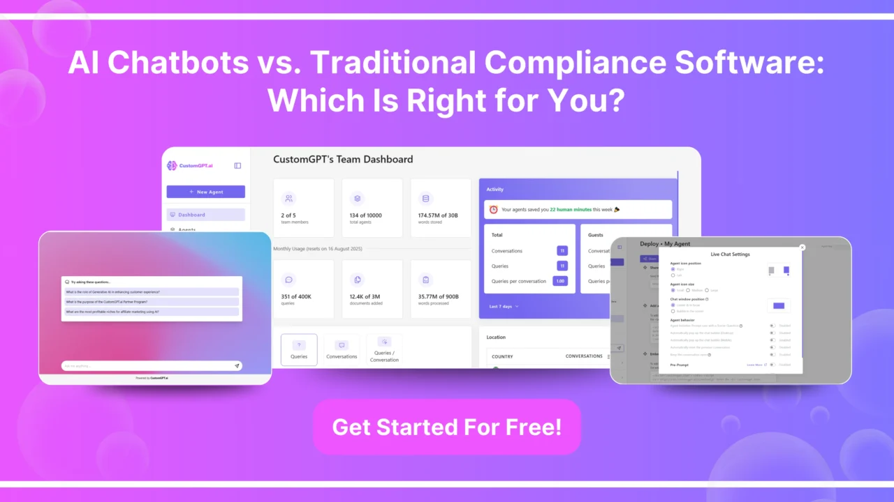 AI Chatbots vs. Traditional Compliance Software: Which Is Right for You?