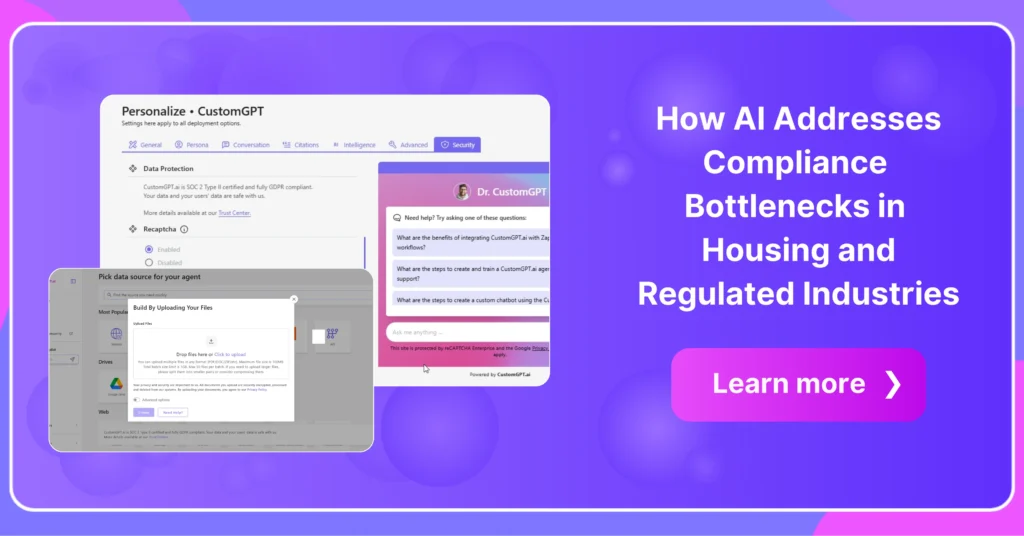How AI Addresses Compliance Bottlenecks in Housing and Regulated Industries