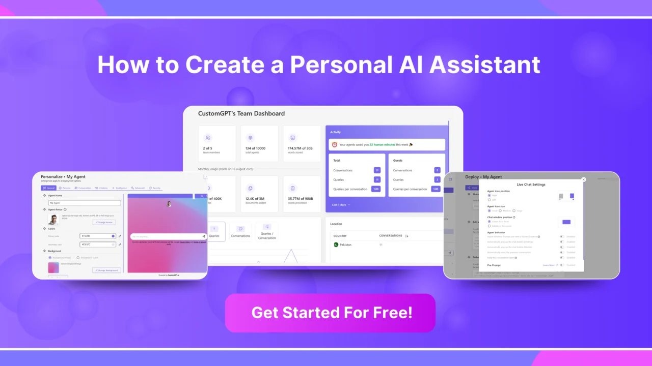 How to Create a Personal AI Assistant