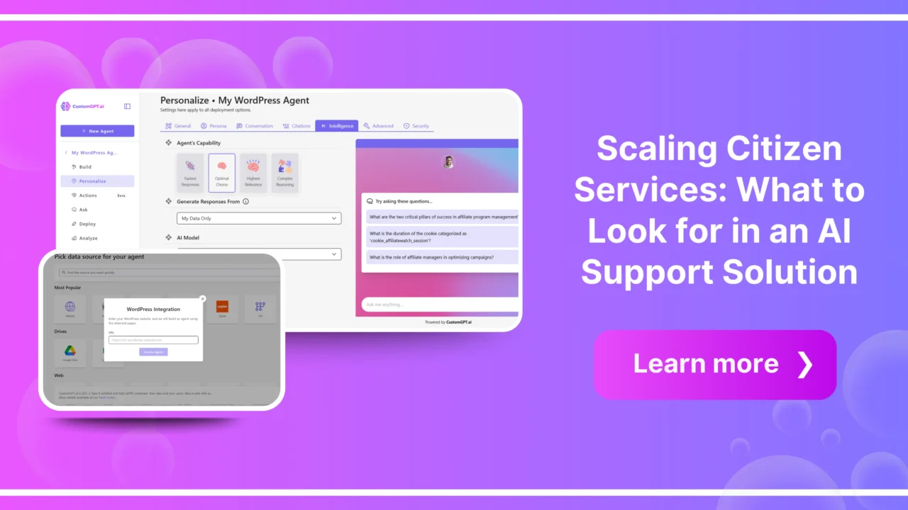 AI for Public Sector: Smarter Government Services