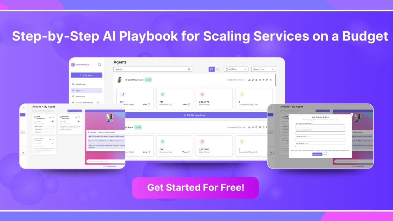 Step-by-Step AI Playbook for Scaling Services on a Budget