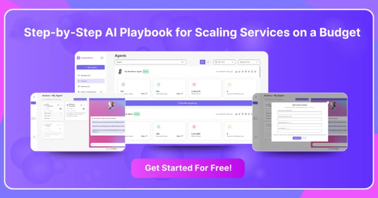 Step-by-Step AI Playbook for Scaling Services on a Budget
