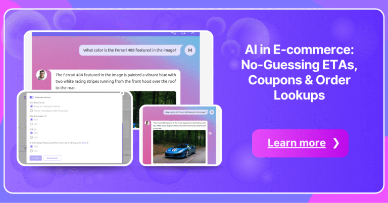 AI in E-commerce: No-Guessing ETAs, Coupons & Order Lookups