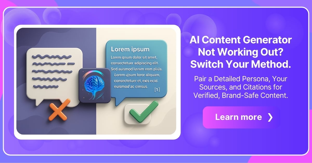 AI Content Generator with Citations