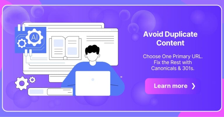 Avoid Duplicate Content with AI