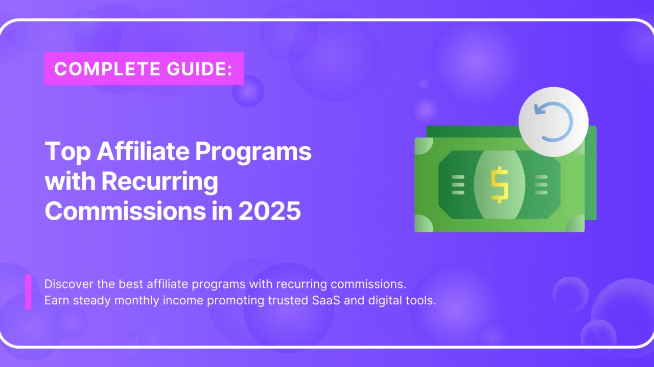 Best Affiliate Programs with Recurring Commissions in 2025