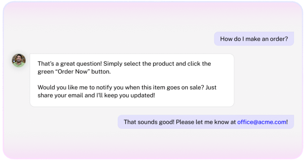 CustomGPT.ai AI enterprise search assistant responding to a shop floor worker’s question about where to log anomalies, showing instant access to company procedures.