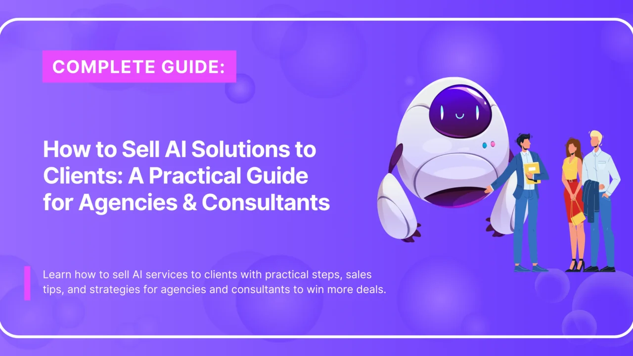 how to sell AI services