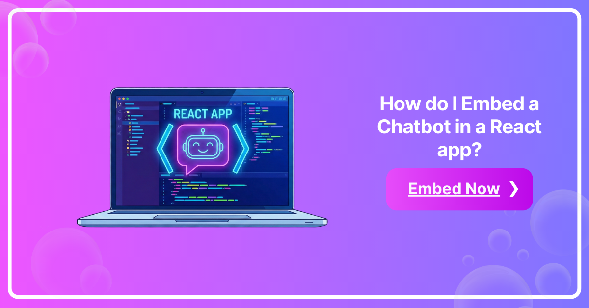 chatbot in React