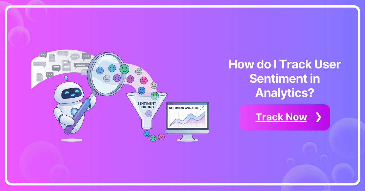 track user sentiment