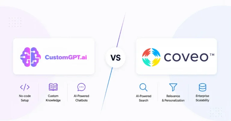 CustomGPT vs Coveo comparison page