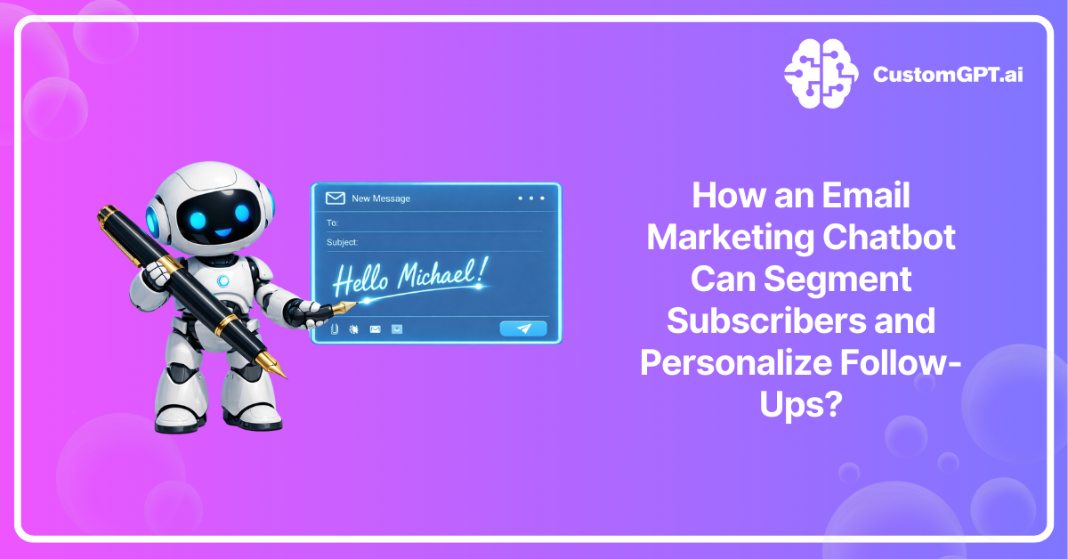 email marketing chatbot