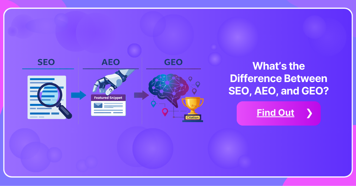 SEO vs AEO vs GEO