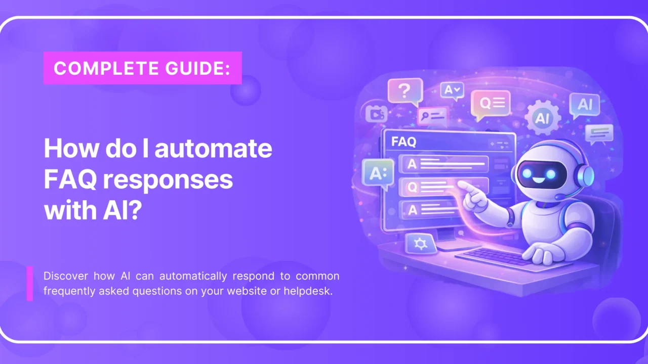 AI answering FAQs automatically