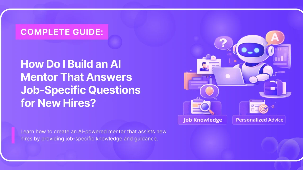AI mentor for new hire questions