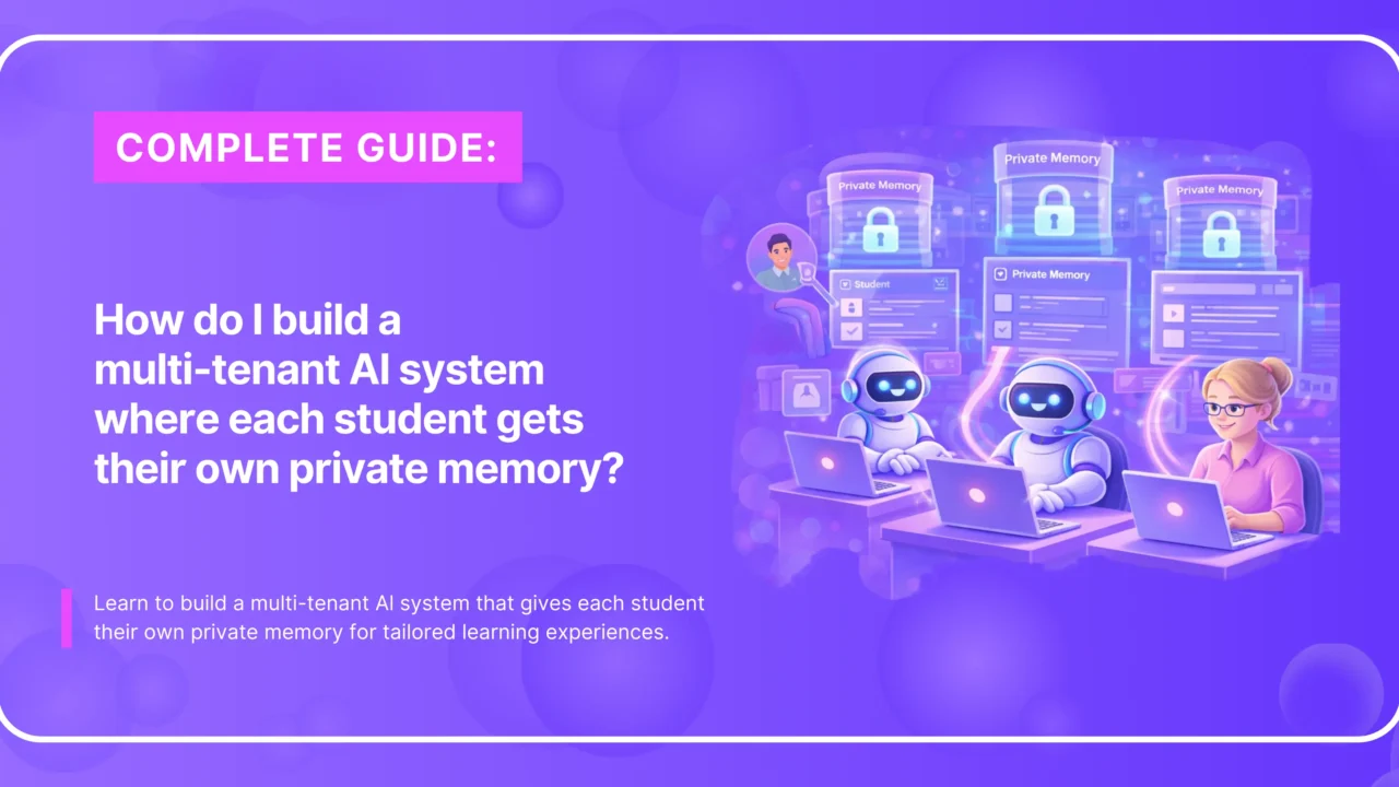 Students with private AI memory