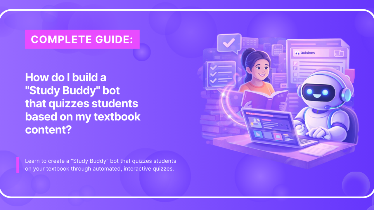 AI study buddy quizzing student