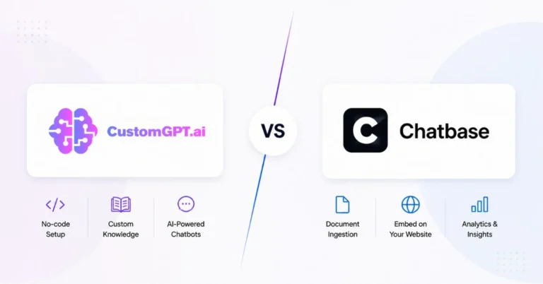 CustomGPT vs Chatbase comparison page
