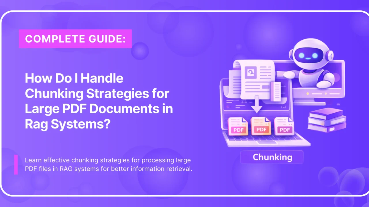 Chunking large PDFs for RAG