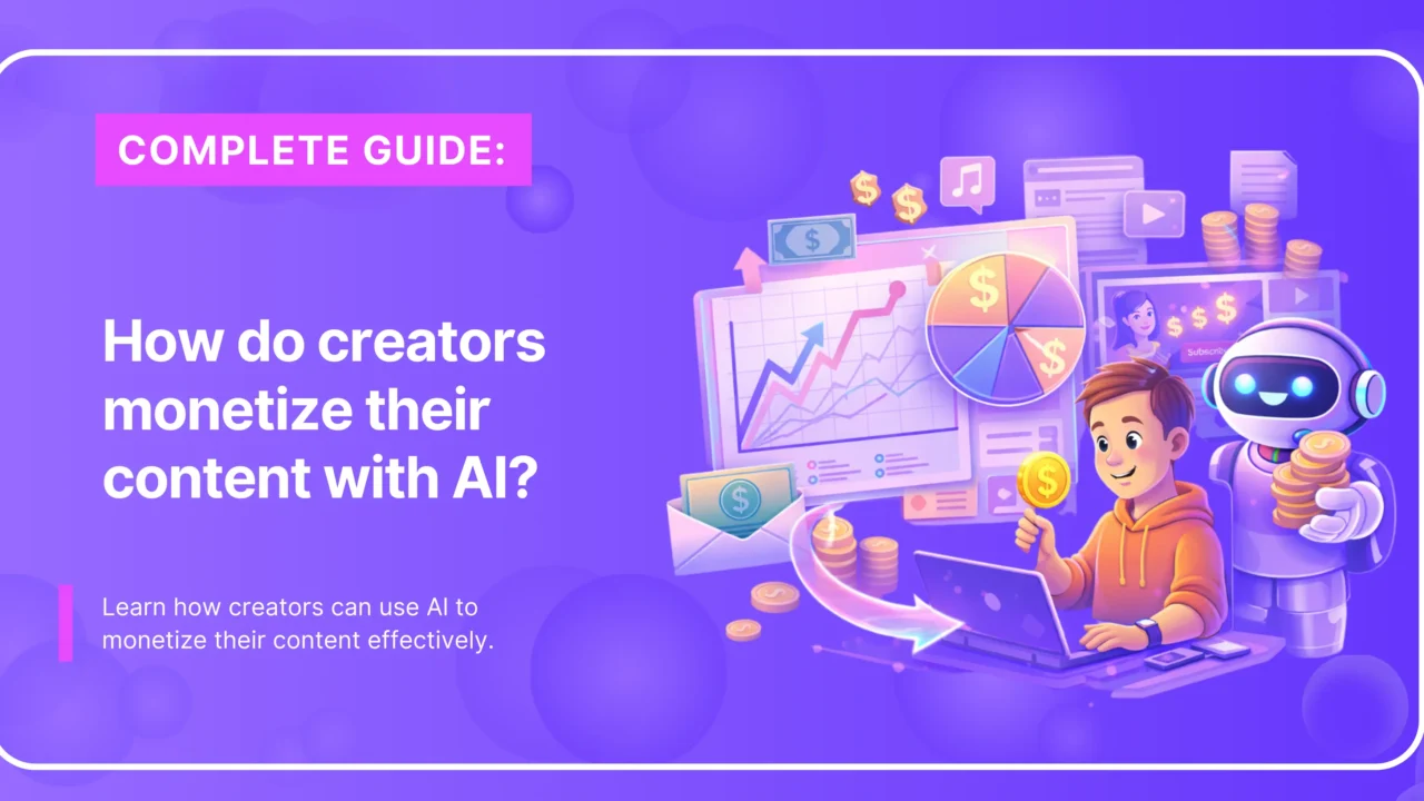 Creators Monetize Content With AI